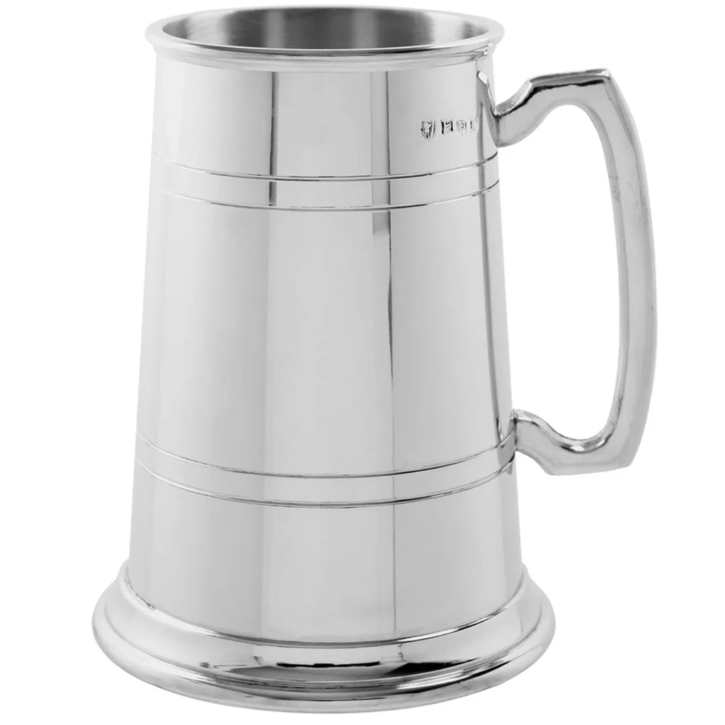 "The Beast" Jumbo Two Pint Pewter Tankard