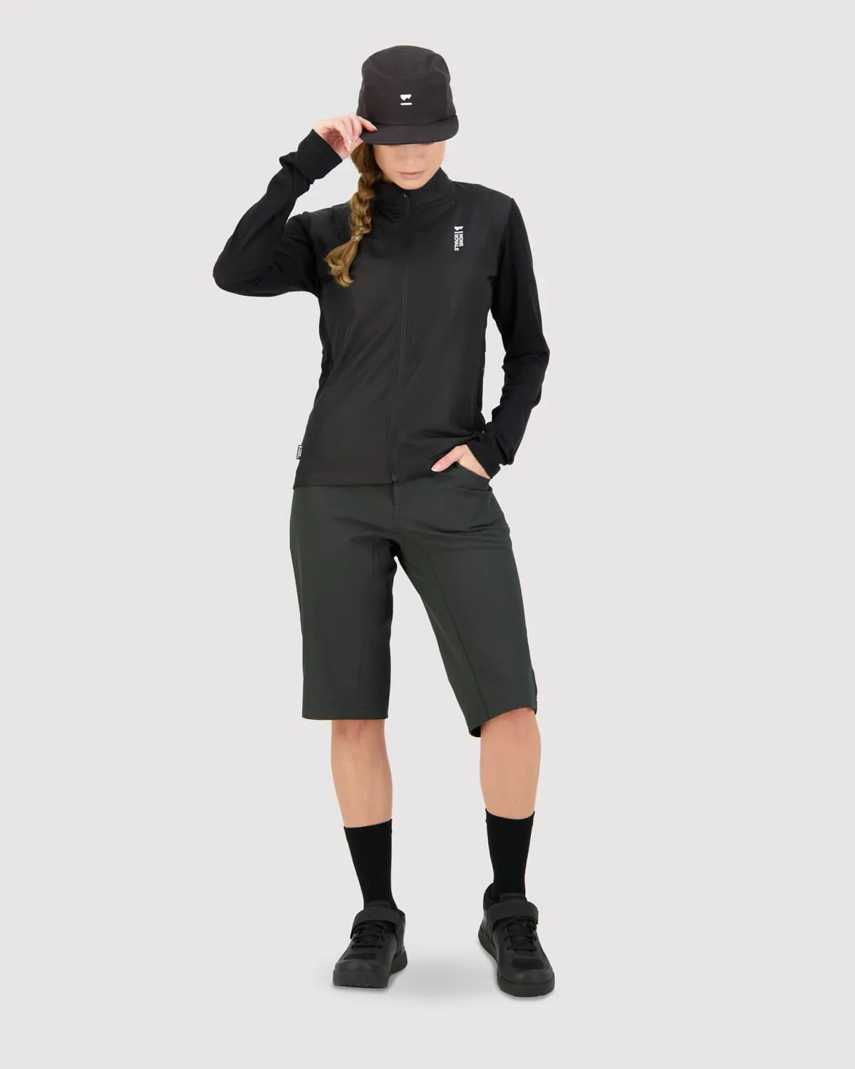 Redwood Merino Wind Jersey - Black