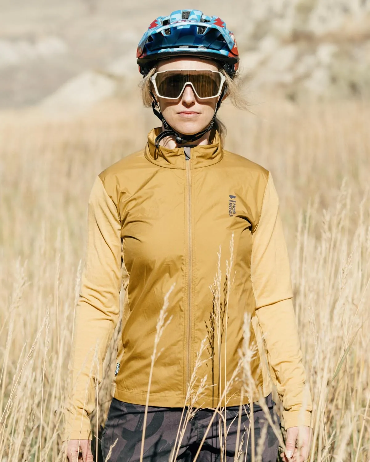 Redwood Merino Wind Jersey - Cumin / Honey