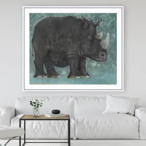 [rhino][limited edition print by seth b minkin]