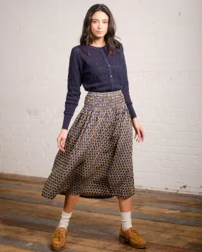 Sherry Skirt in Diamonds Print