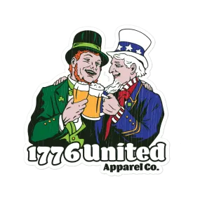 St. Paddy Uncle Sam Sticker