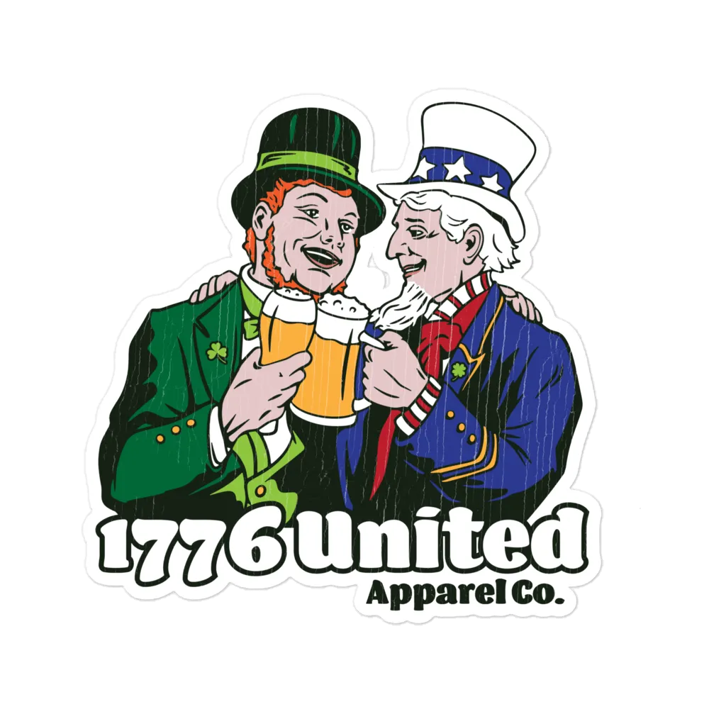 St. Paddy Uncle Sam Sticker