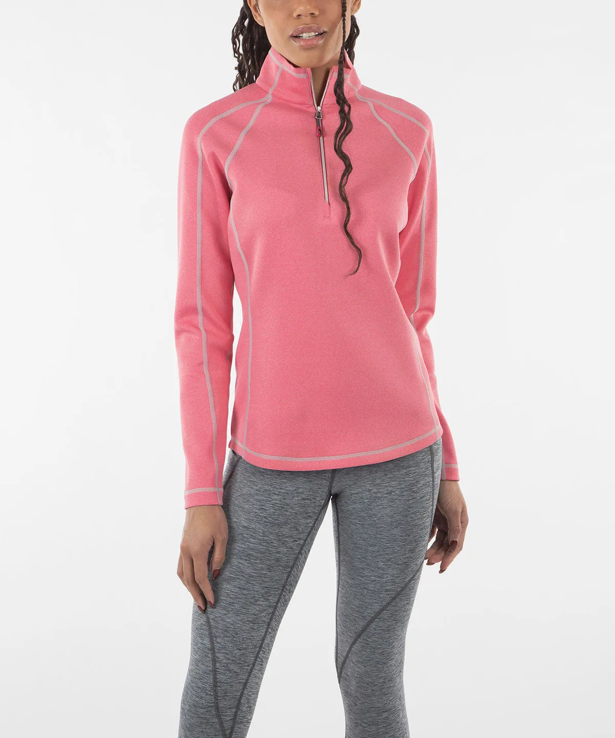 Women's Maddy Lightweight Stretch Thermal Half-Zip Pullover