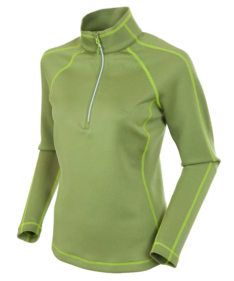 Women's Maddy Lightweight Stretch Thermal Half-Zip Pullover