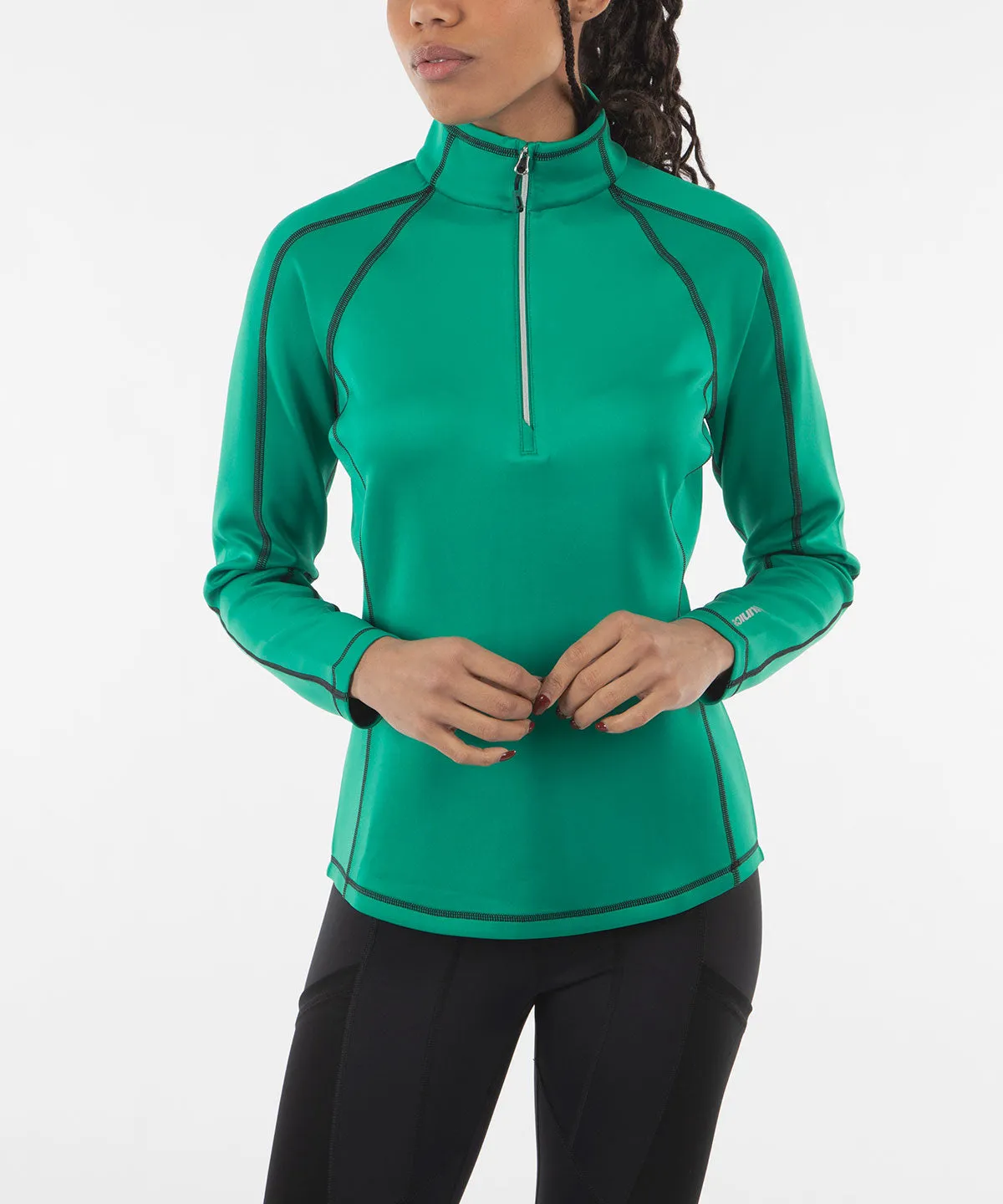 Women's Maddy Lightweight Stretch Thermal Half-Zip Pullover