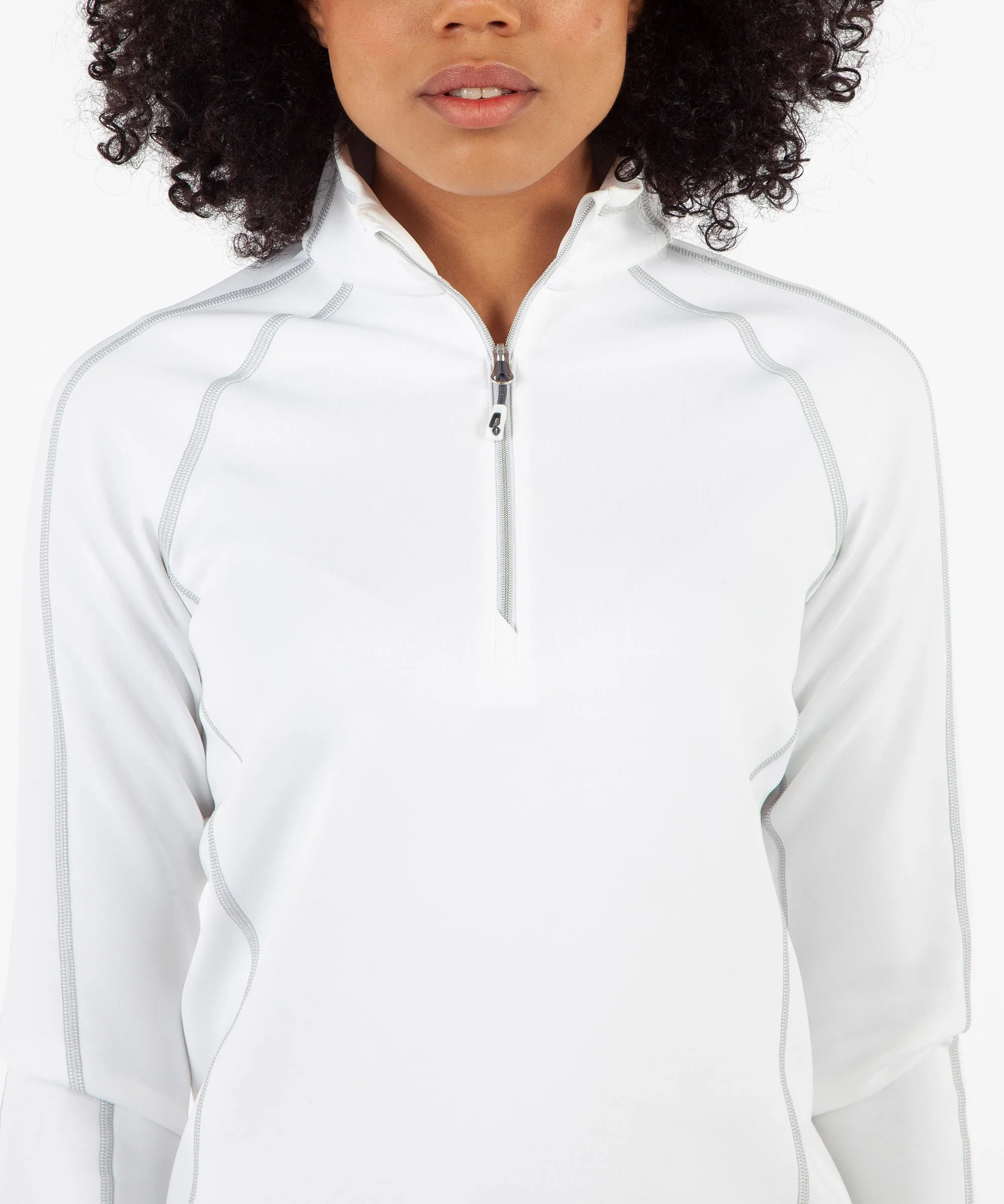 Women's Maddy Lightweight Stretch Thermal Half-Zip Pullover