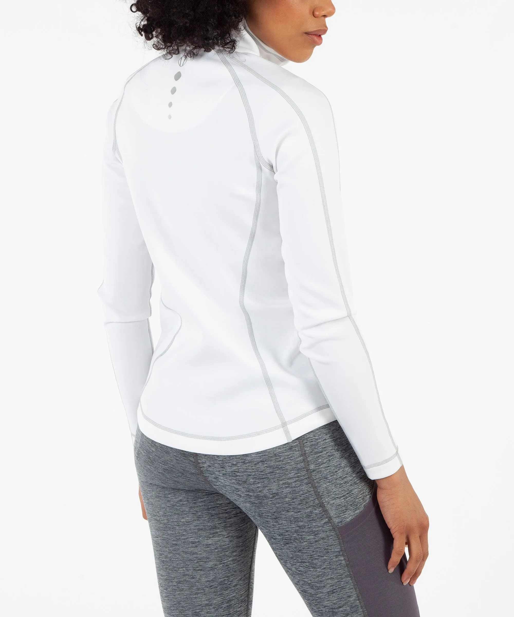 Women's Maddy Lightweight Stretch Thermal Half-Zip Pullover