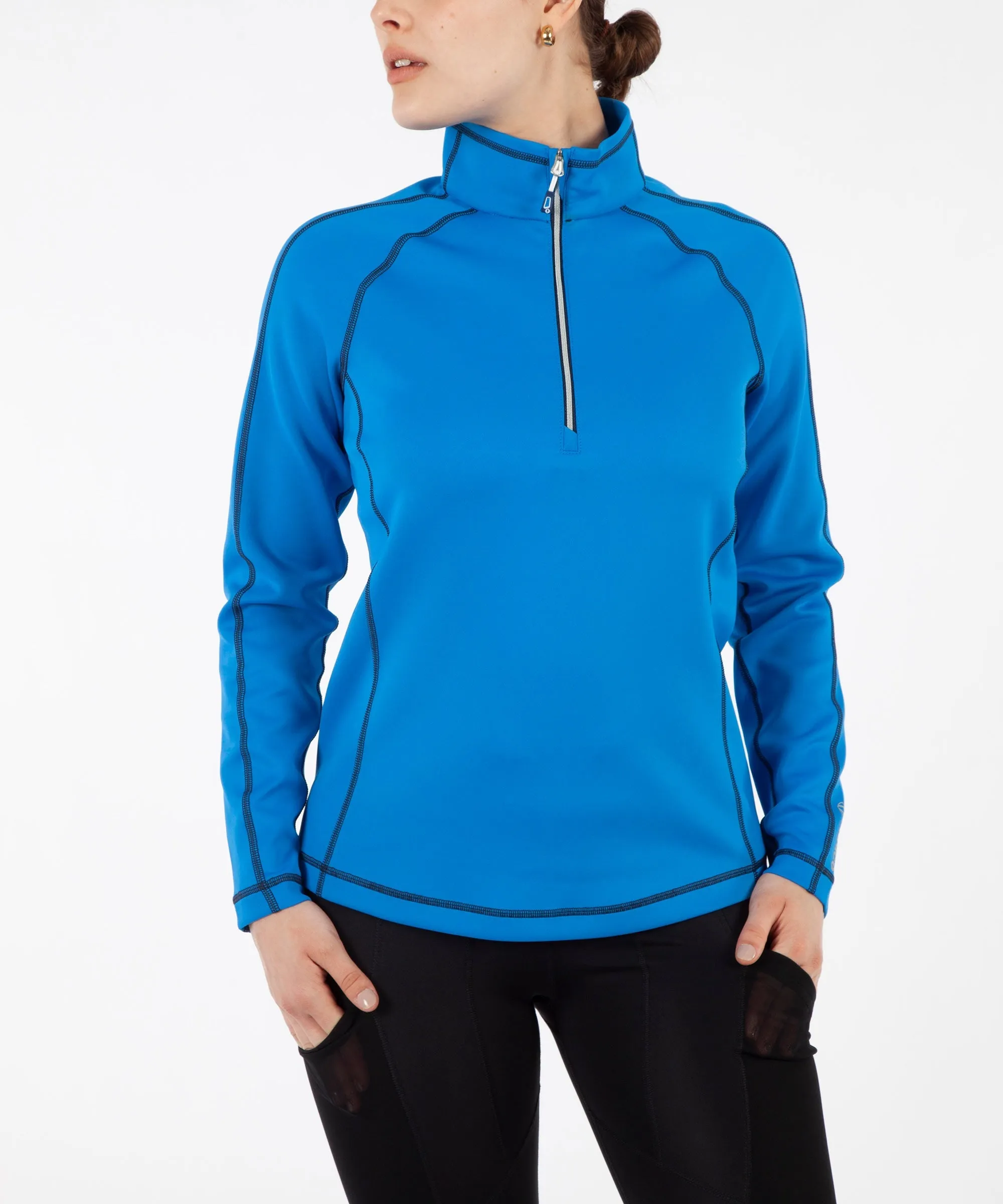 Women's Maddy Lightweight Stretch Thermal Half-Zip Pullover