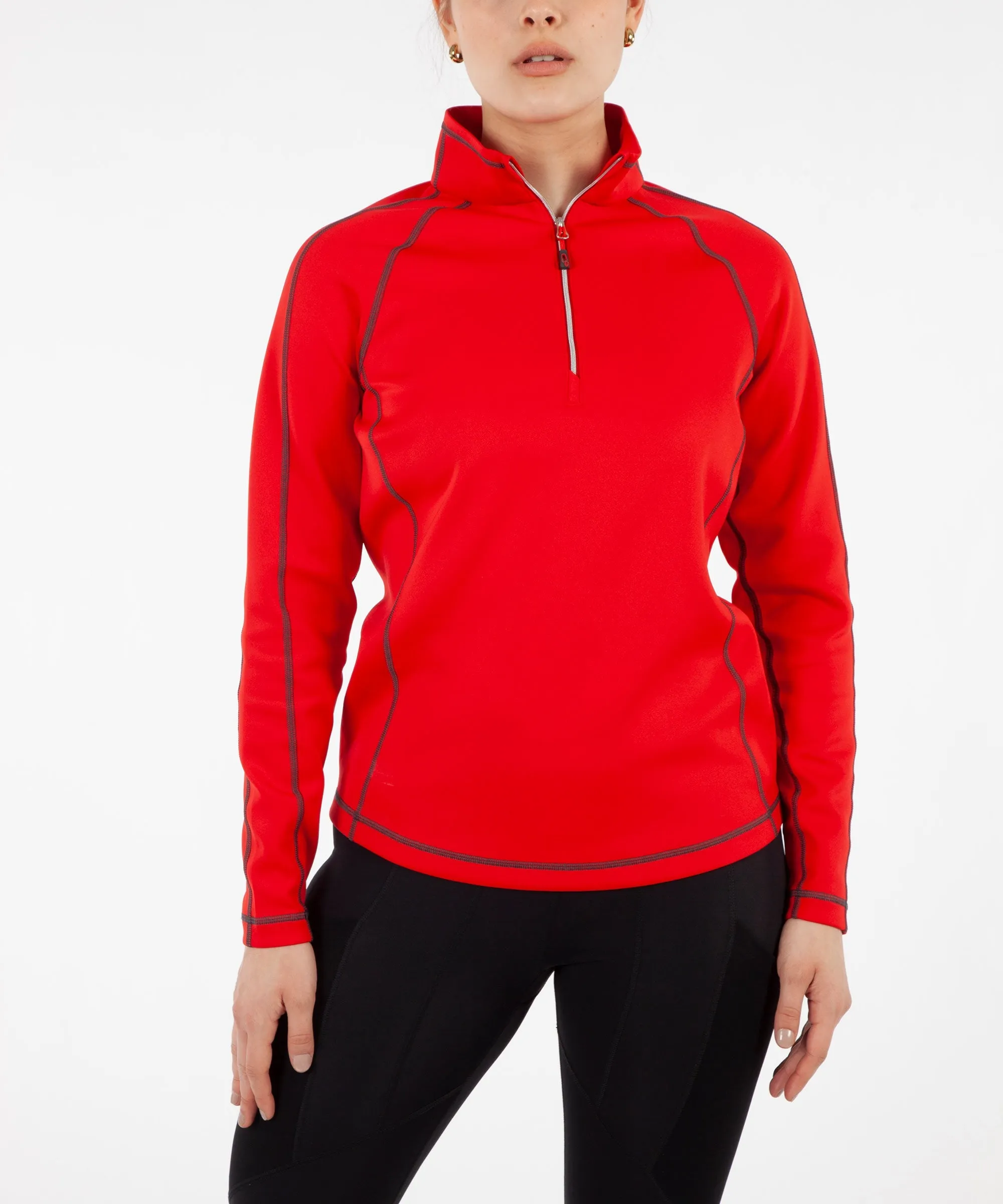 Women's Maddy Lightweight Stretch Thermal Half-Zip Pullover