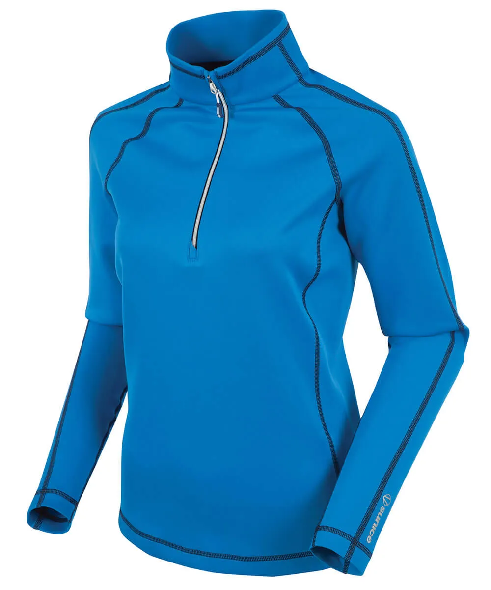 Women's Maddy Lightweight Stretch Thermal Half-Zip Pullover