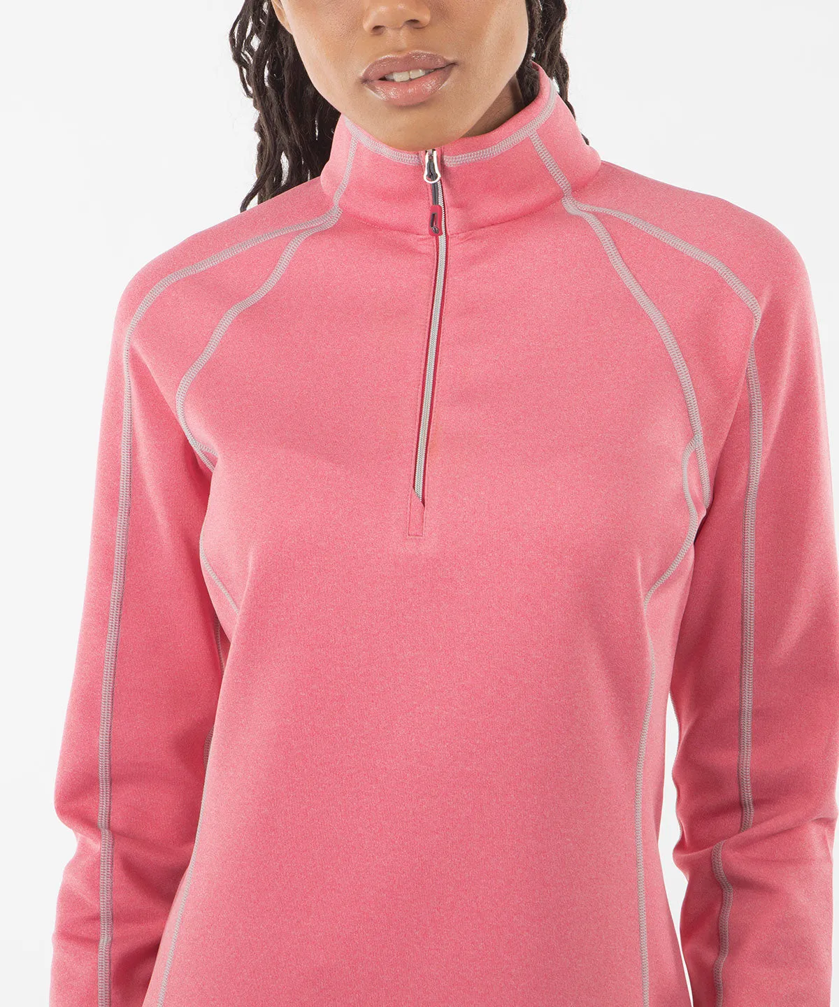 Women's Maddy Lightweight Stretch Thermal Half-Zip Pullover