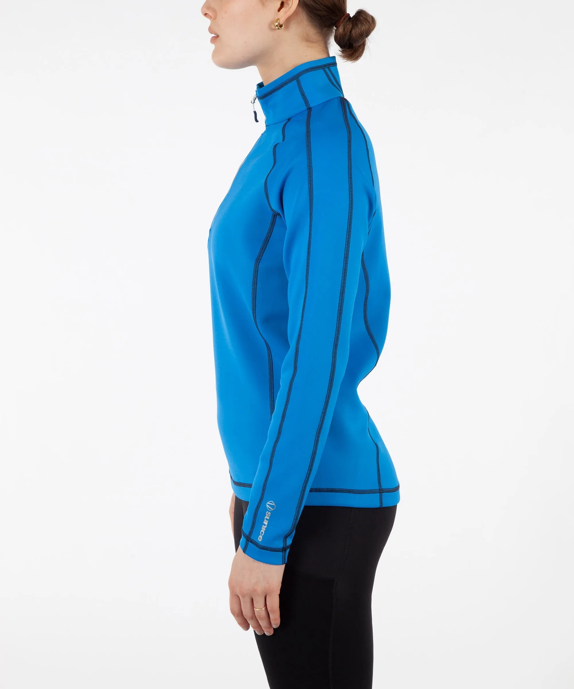 Women's Maddy Lightweight Stretch Thermal Half-Zip Pullover