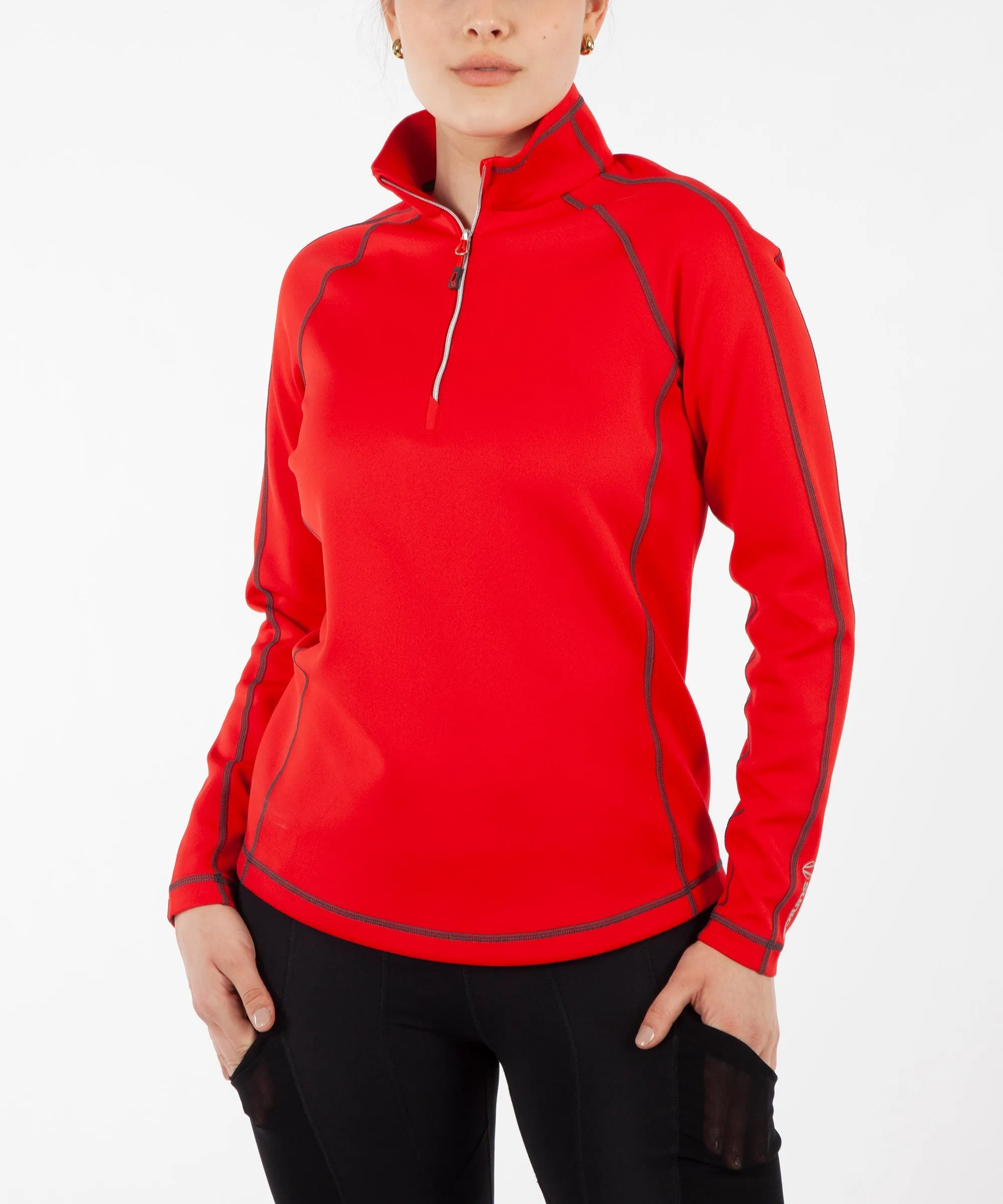 Women's Maddy Lightweight Stretch Thermal Half-Zip Pullover