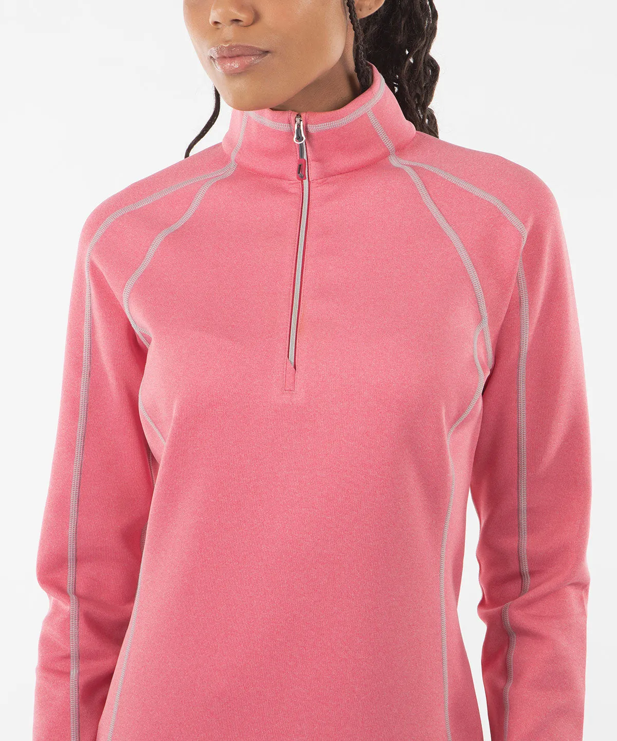 Women's Maddy Lightweight Stretch Thermal Half-Zip Pullover