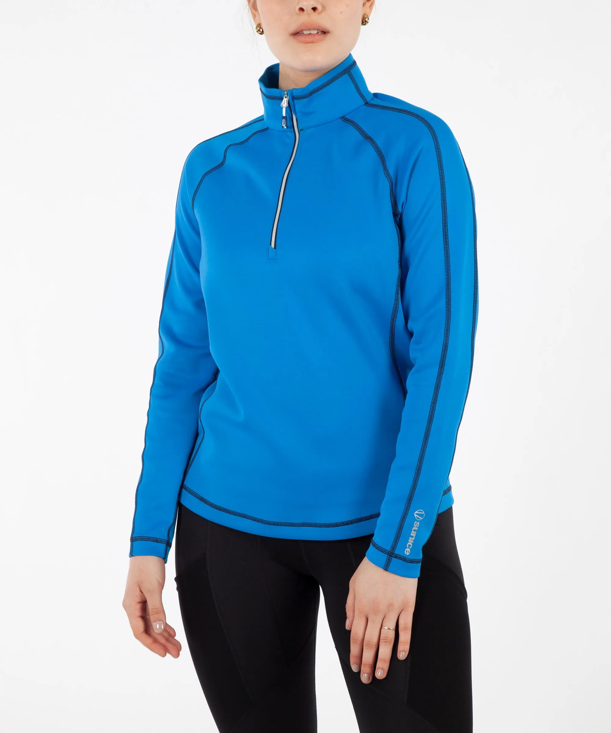 Women's Maddy Lightweight Stretch Thermal Half-Zip Pullover