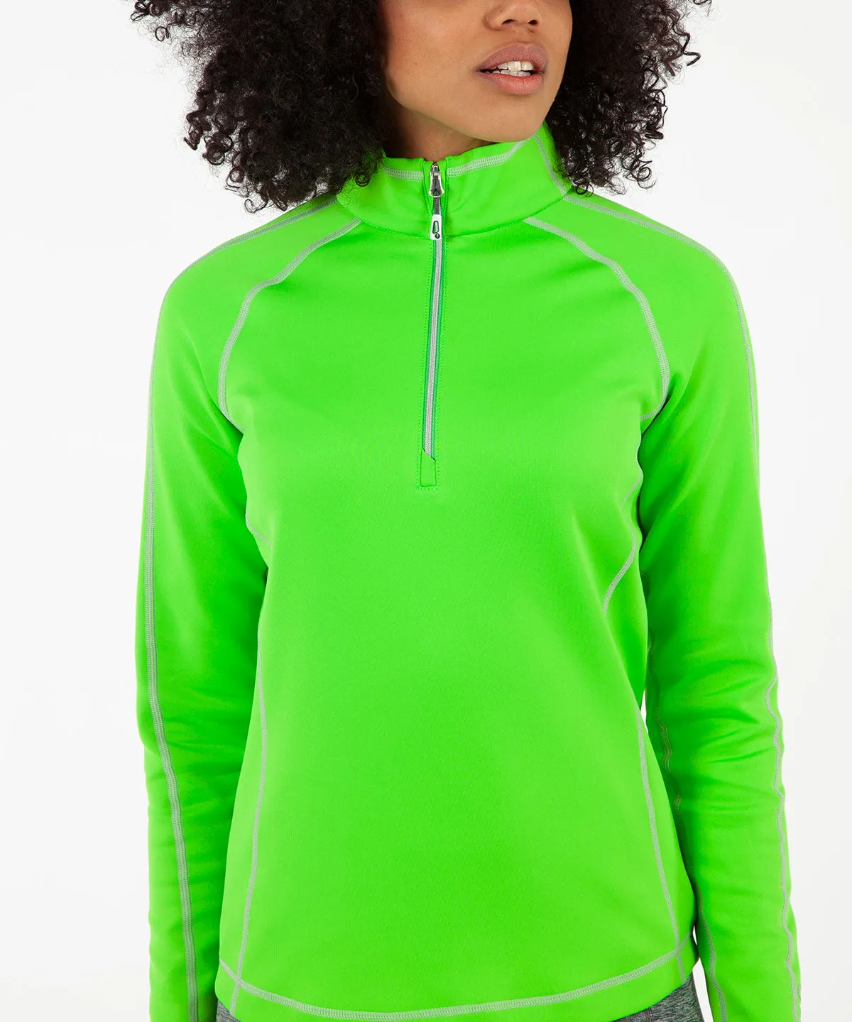 Women's Maddy Lightweight Stretch Thermal Half-Zip Pullover