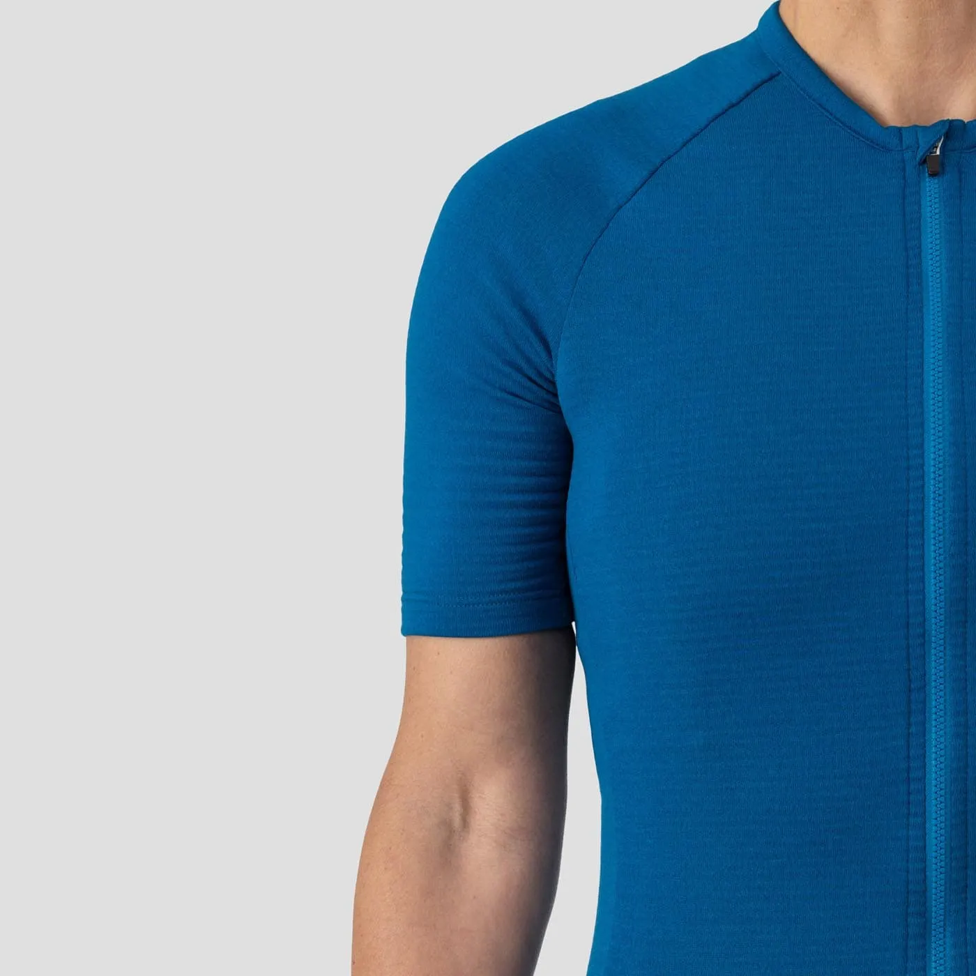 Women's Micro Grid Jersey - Azure